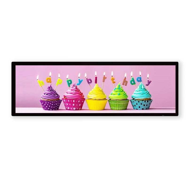 43.9 Inch LCD Bar Ratidza Double Face Screen Mugadziri