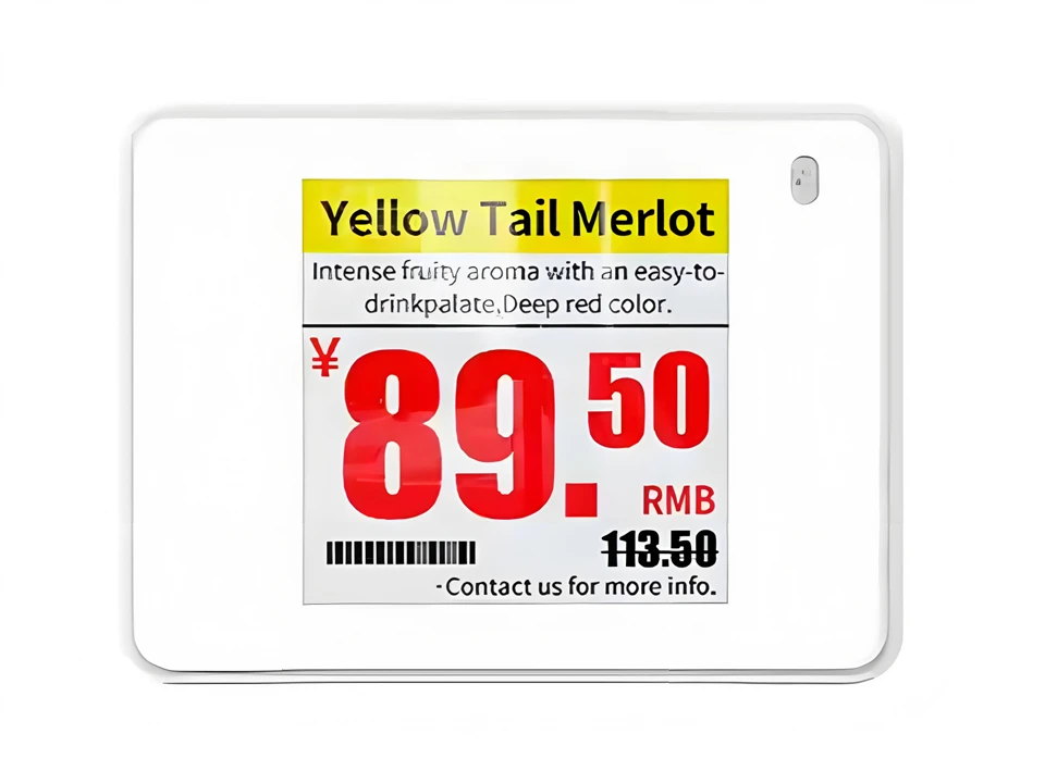 1.54 Inch Four Ruvara Electronic Price Tag