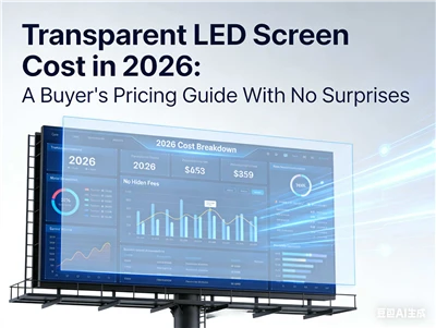 Transparent LED Screen Mutengo muna 2026 A Mutengi's Pricing Guide Pasina Zvi...