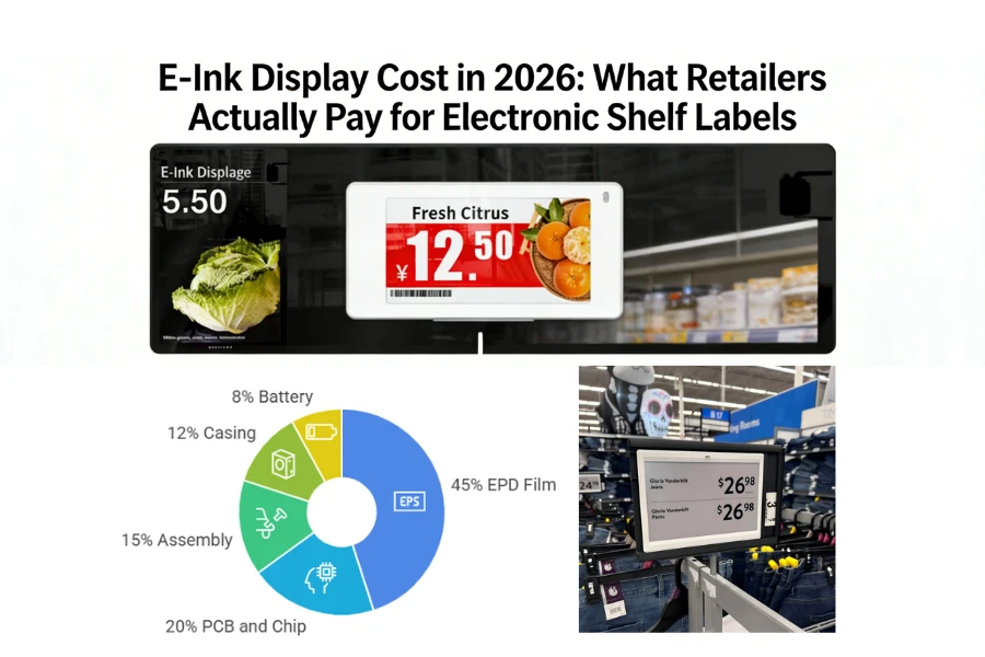 E-Ink Display Cost muna 2026: Izvo Vatengesi Vanonyatso Kubhadharira Electron...