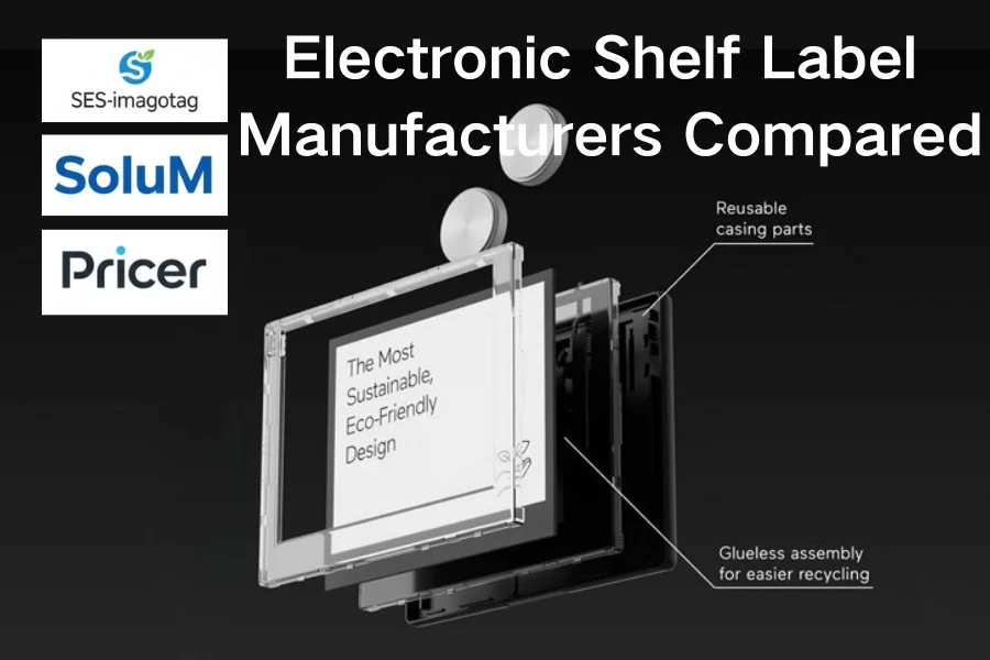 Electronic Shelf Label Manufacturers Kuenzaniswa: SES-imagotag vs SoluM vs Pr...
