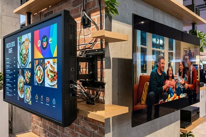 Commercial Display vs Consumer TV: Makiyi Misiyano, Mutengo Chaiwo, uye Maiti...