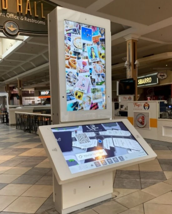 Ndeapi Mamiriro Akanyanya Kukodzera Touchscreen Display Kiosks