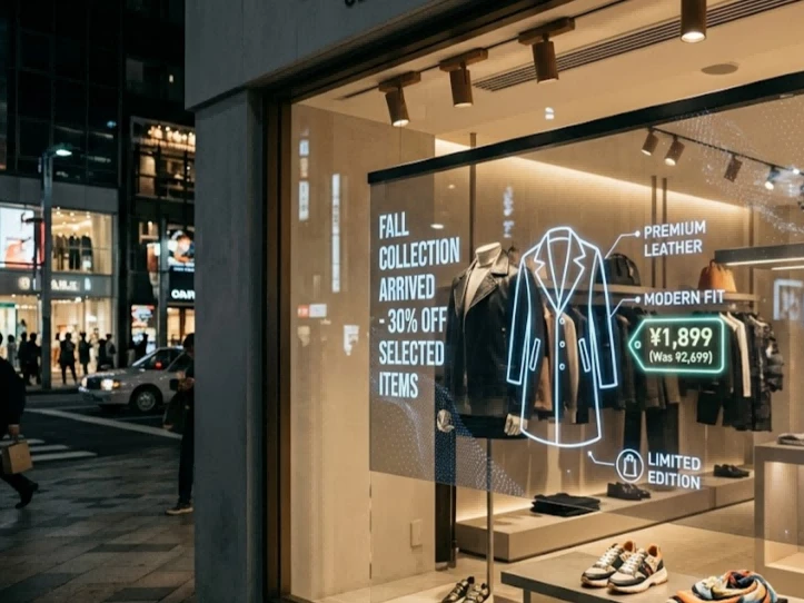 Shandura Retail ine Yepamberi Ona Kuburikidza neLCD Screen Displays