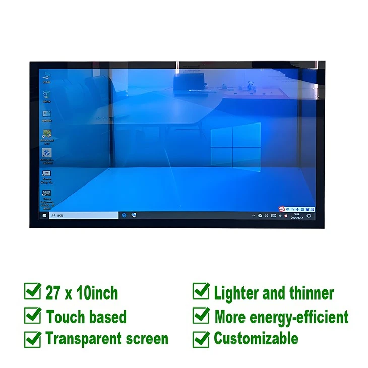 27x10 Transparent Touch Screen